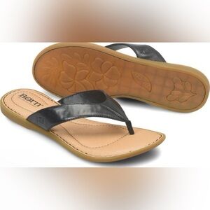 New Born Ciara thong sandals 
New with tags 
Black and tan